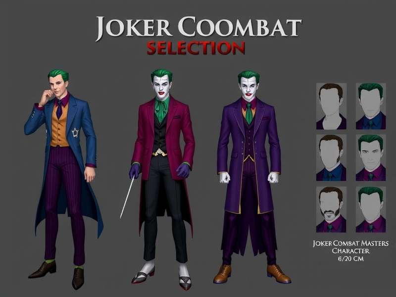 Diverse Character Roster in Joker Combat Masters Joker Combat Masters Character Selection